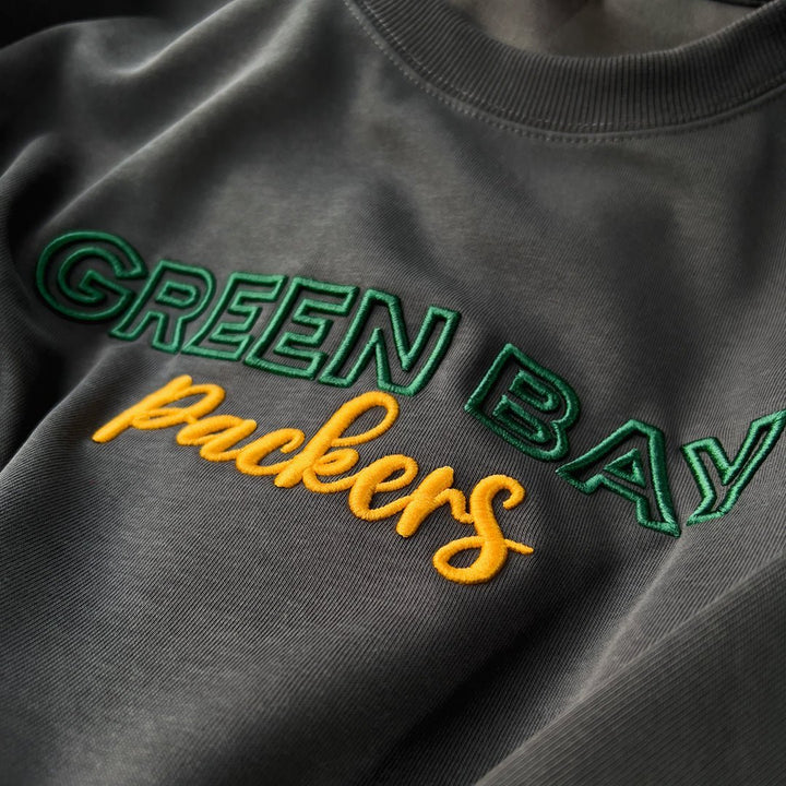 Custom 3D PUFF Embroidery Team Sweatshirt - Canvasgiftco