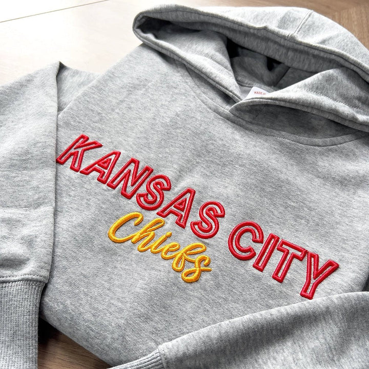 Custom 3D PUFF Embroidery Team Sweatshirt - Canvasgiftco
