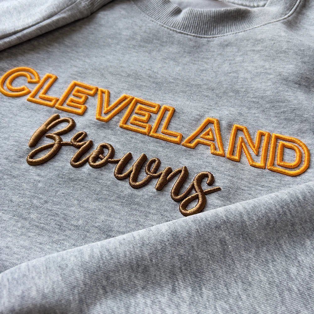 Custom 3D PUFF Embroidery Team Sweatshirt - Canvasgiftco