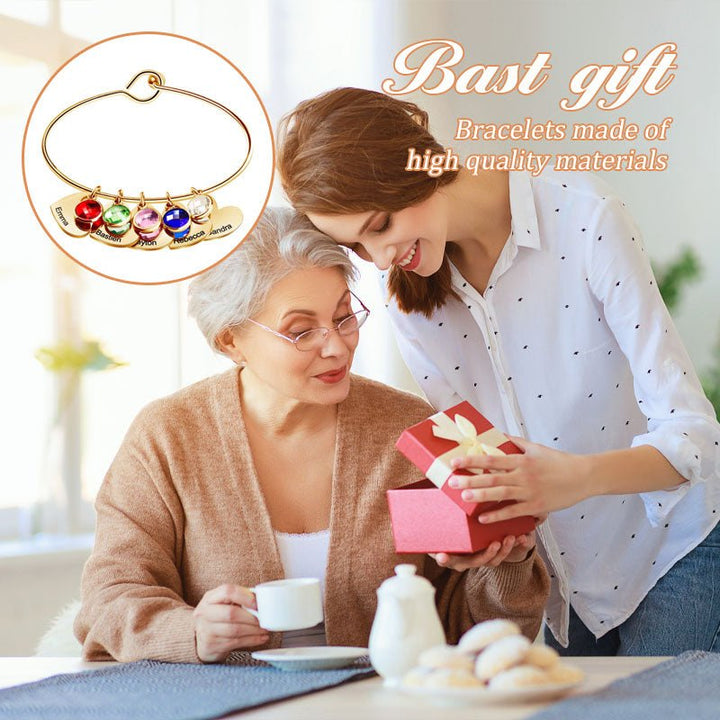 Custom Birthstone Bracelet - Canvasgiftco