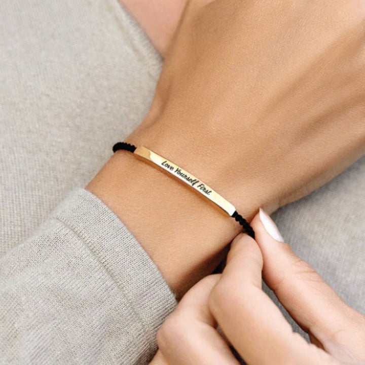 Custom Bracelet Hand-woven Adjustable Bracelet Strap - Canvasgiftco