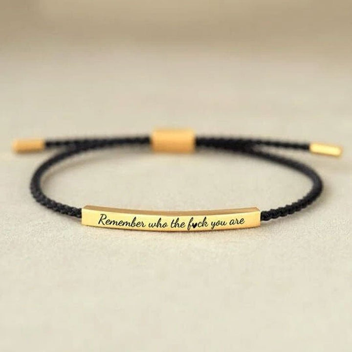 Custom Bracelet Hand-woven Adjustable Bracelet Strap - Canvasgiftco