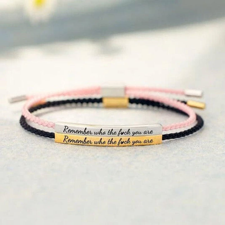 Custom Bracelet Hand-woven Adjustable Bracelet Strap - Canvasgiftco