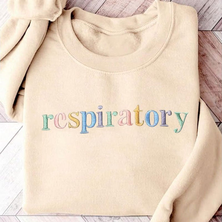 Custom Career Pastel Colors Embroidered Sweatshirt - Canvasgiftco