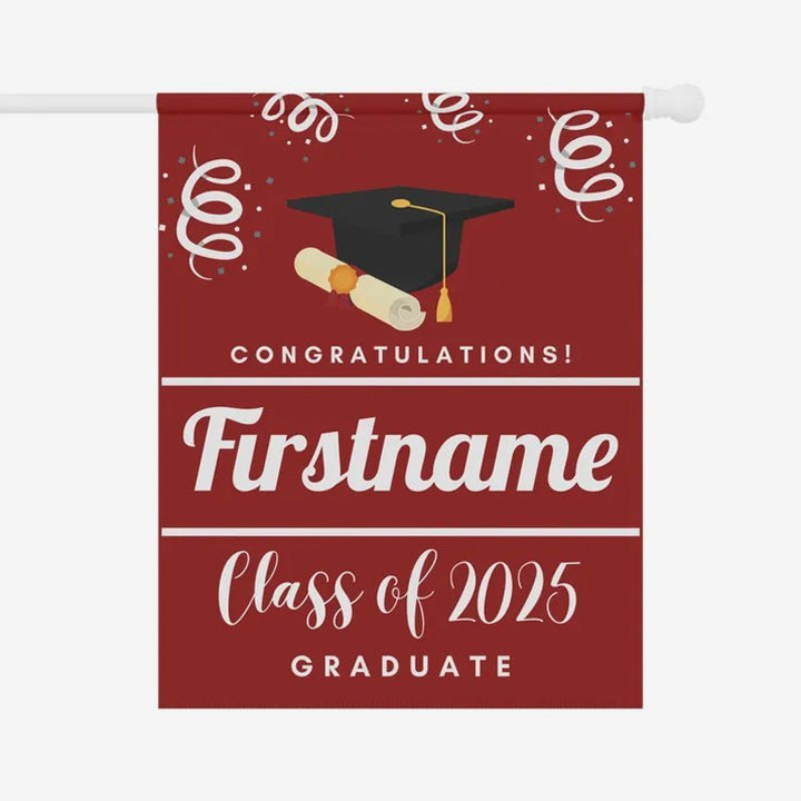 Custom College Bound Yard Flag，Graduate Flag - Canvasgiftco
