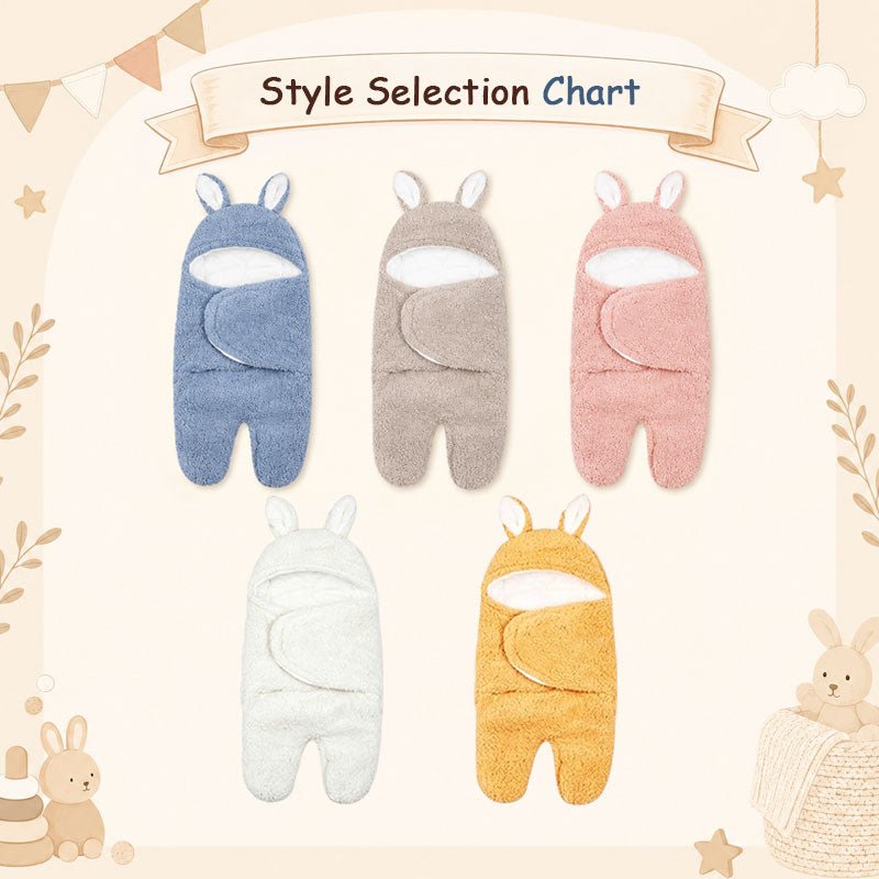 Custom Embroidered Bunny Baby Swaddle - Canvasgiftco