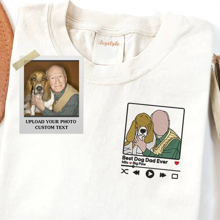 Custom Embroidered Photo Sweatshirts - Canvasgiftco