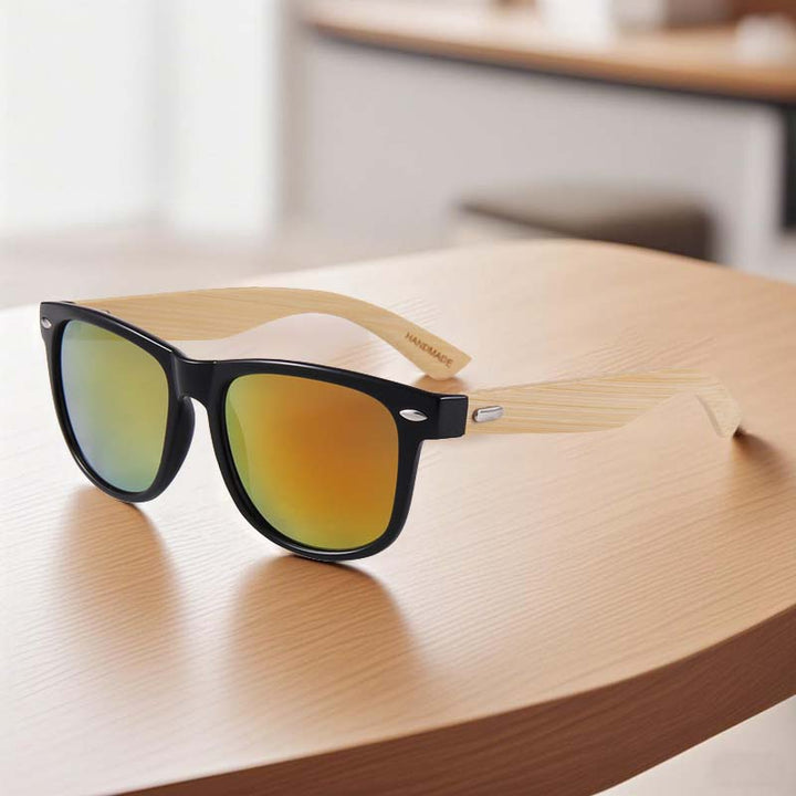 Custom Engraved Wooden Sunglasses - Canvasgiftco