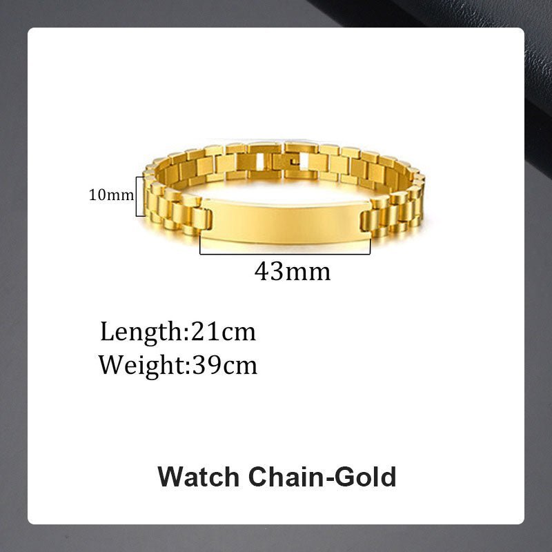 Custom Eyes Engravable Bracelet - Canvasgiftco