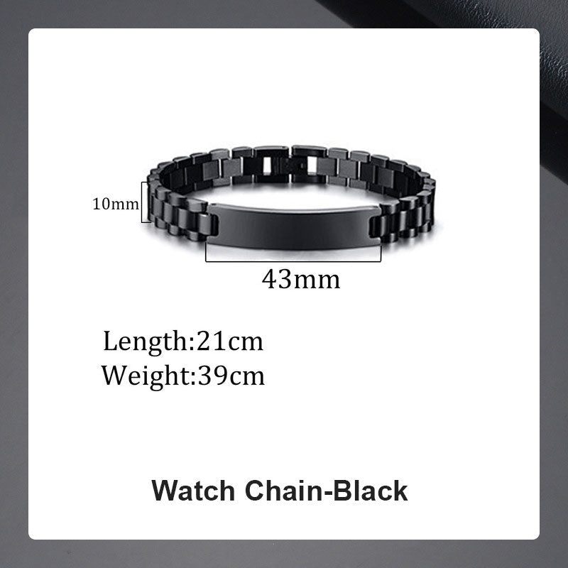 Custom Eyes Engravable Bracelet - Canvasgiftco