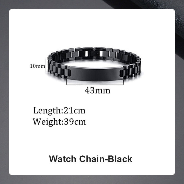Custom Eyes Engravable Bracelet - Canvasgiftco