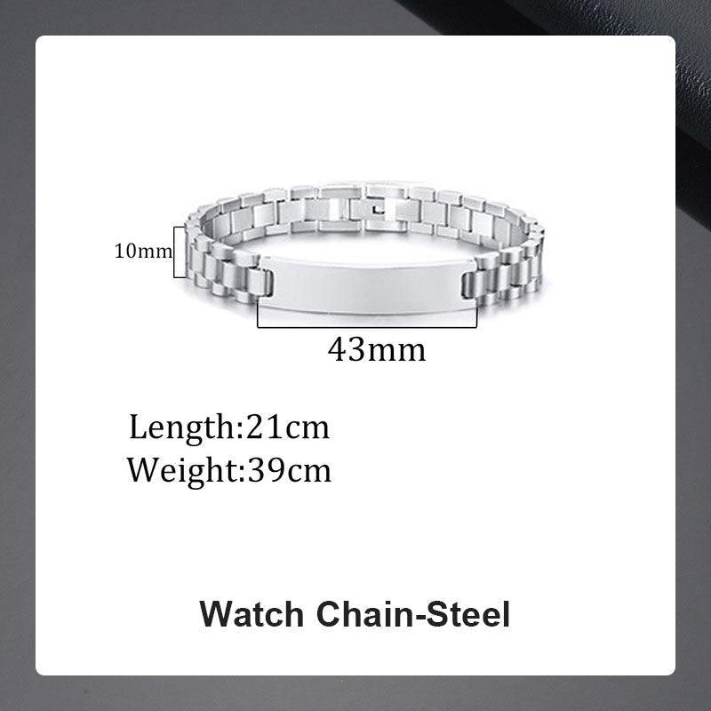 Custom Eyes Engravable Bracelet - Canvasgiftco