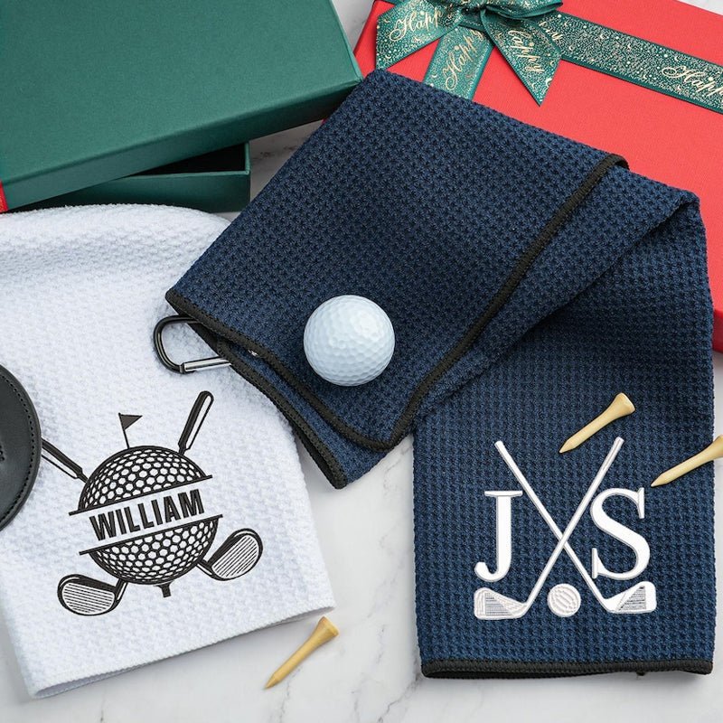 Custom Golf Towel Father's Day Gift - Canvasgiftco
