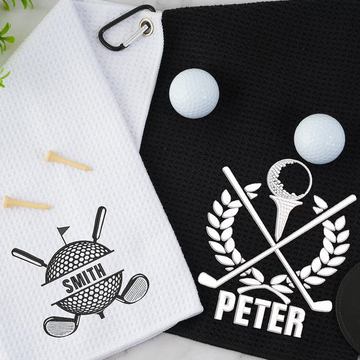 Custom Golf Towel Father's Day Gift - Canvasgiftco