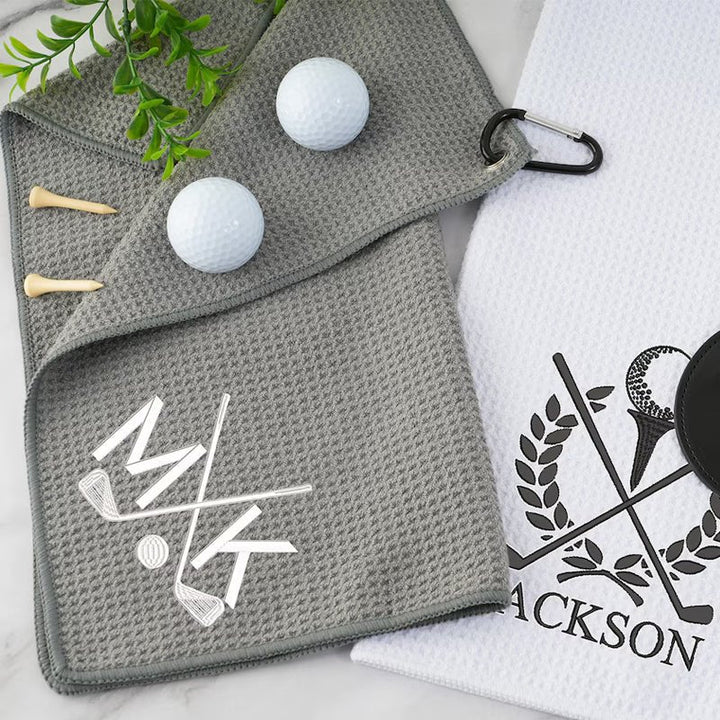 Custom Golf Towel Father's Day Gift - Canvasgiftco