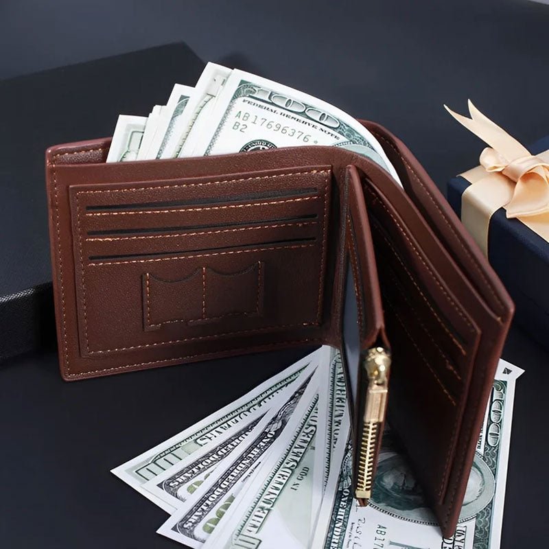 Custom Mens Wallets Personalized Photo - Canvasgiftco