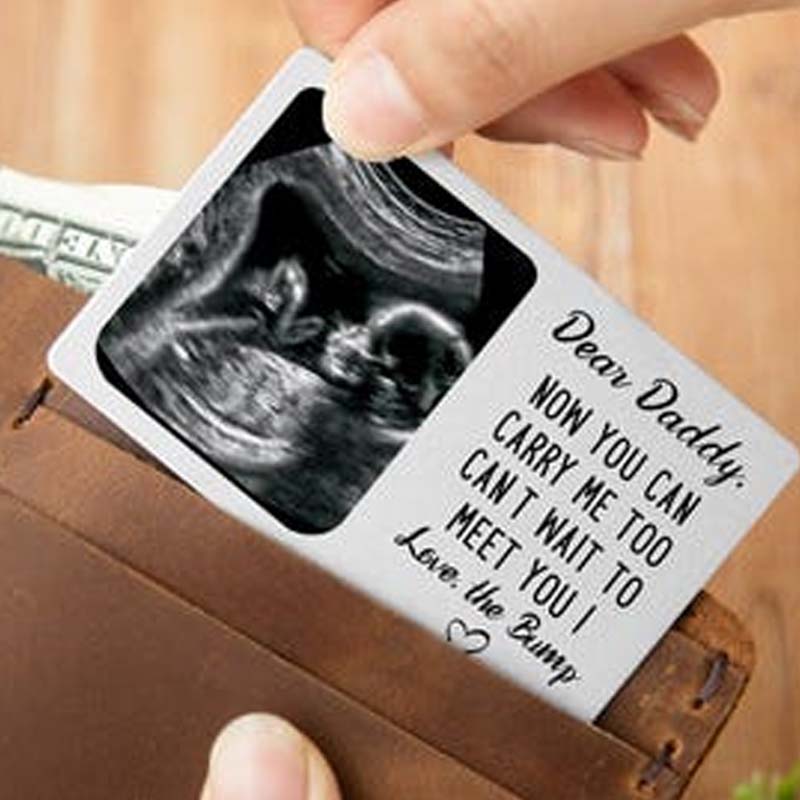 Custom Metal Ultrasonic Photo Wallet Card - Canvasgiftco
