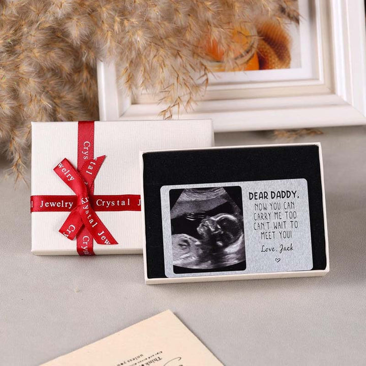 Custom Metal Ultrasonic Photo Wallet Card - Canvasgiftco
