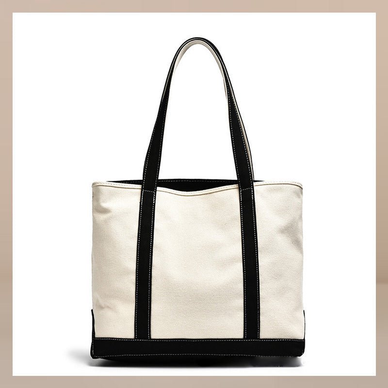 Custom Name Canvas Tote Bag - Canvasgiftco