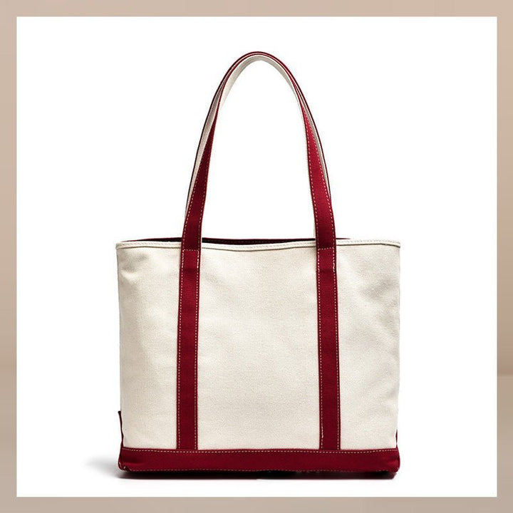 Custom Name Canvas Tote Bag - Canvasgiftco