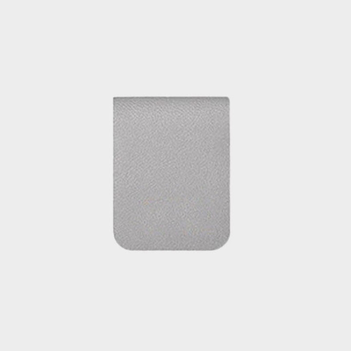 Custom Personalized Magnetic Leather Bookmark - With Name and Birthday Flowers - Canvasgiftco