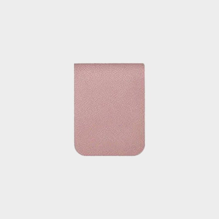 Custom Personalized Magnetic Leather Bookmark - With Name and Birthday Flowers - Canvasgiftco