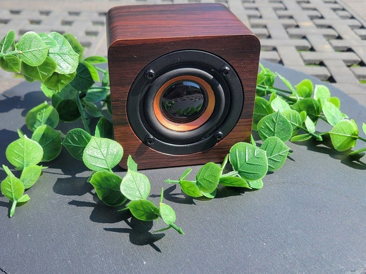 Custom Wood Grain Speaker - Canvasgiftco