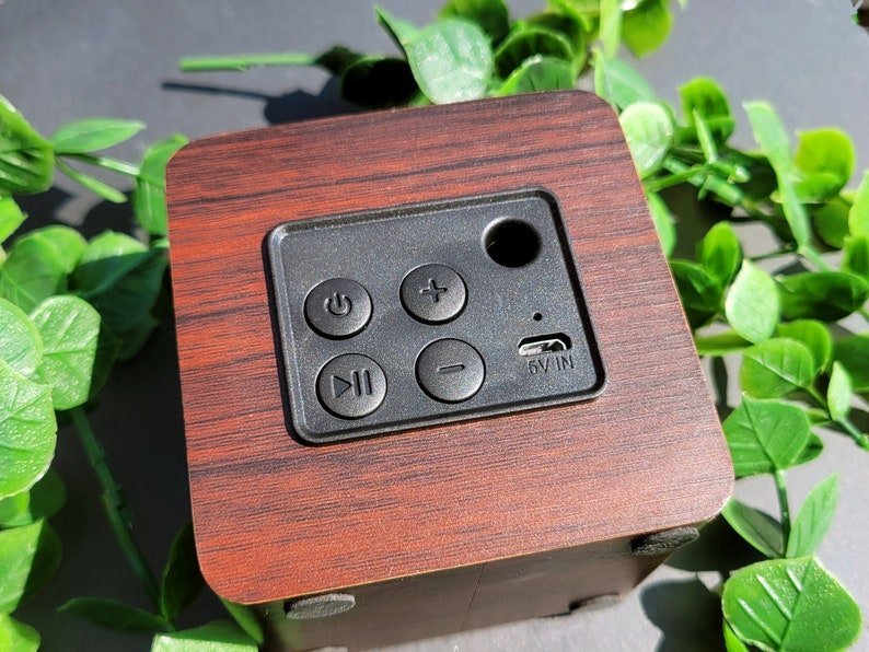 Custom Wood Grain Speaker - Canvasgiftco