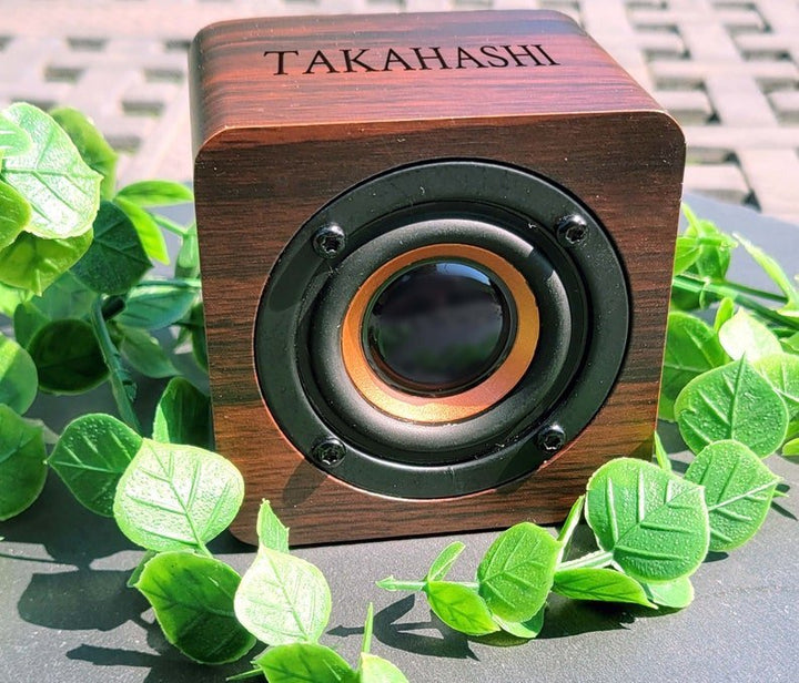 Custom Wood Grain Speaker - Canvasgiftco