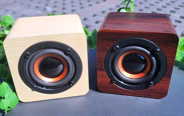 Custom Wood Grain Speaker - Canvasgiftco