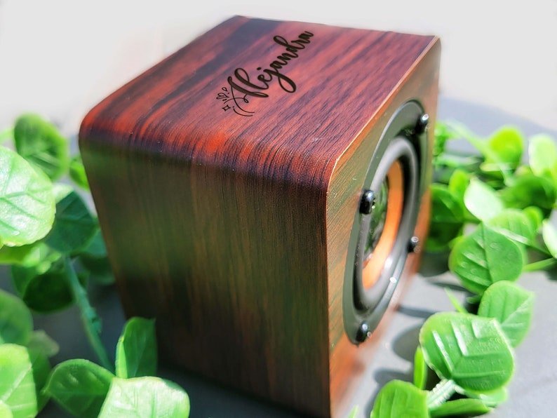 Custom Wood Grain Speaker - Canvasgiftco