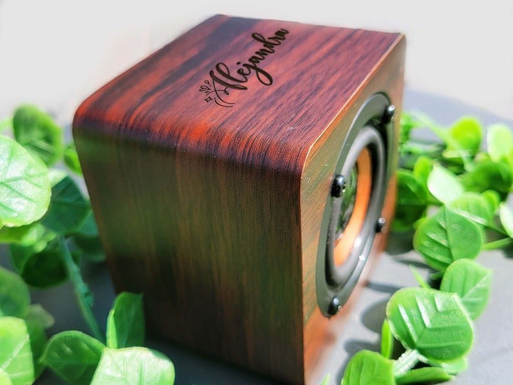 Custom Wood Grain Speaker - Canvasgiftco