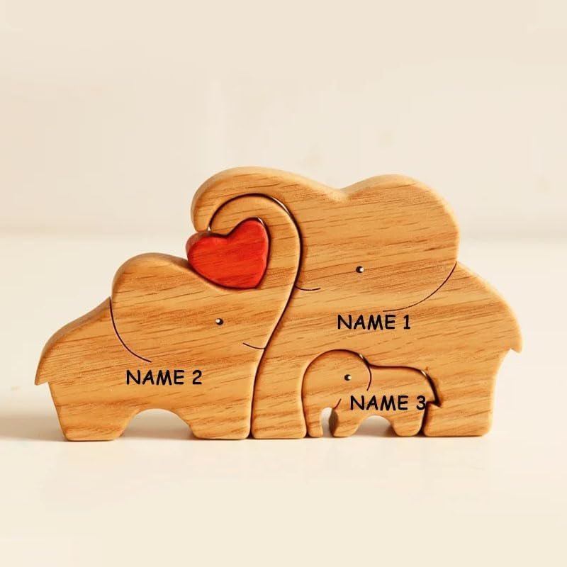 Customized Elephant Family - Canvasgiftco