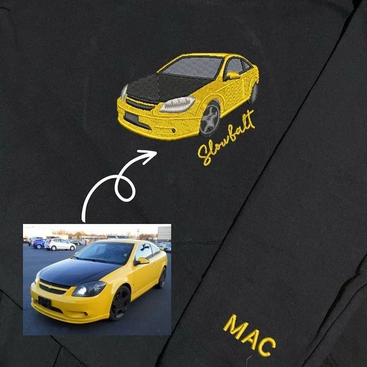 Customized Embroidered Car Craft Hoodies, Car Enthusiast Gifts - Canvasgiftco