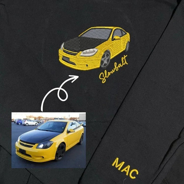 Customized Embroidered Car Craft Hoodies, Car Enthusiast Gifts - Canvasgiftco