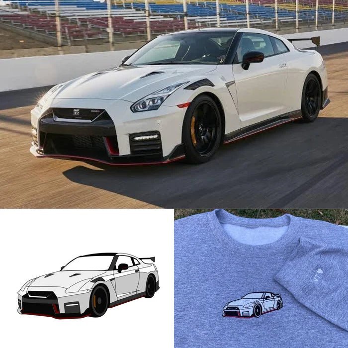 Customized Embroidered Car Craft Hoodies, Car Enthusiast Gifts - Canvasgiftco