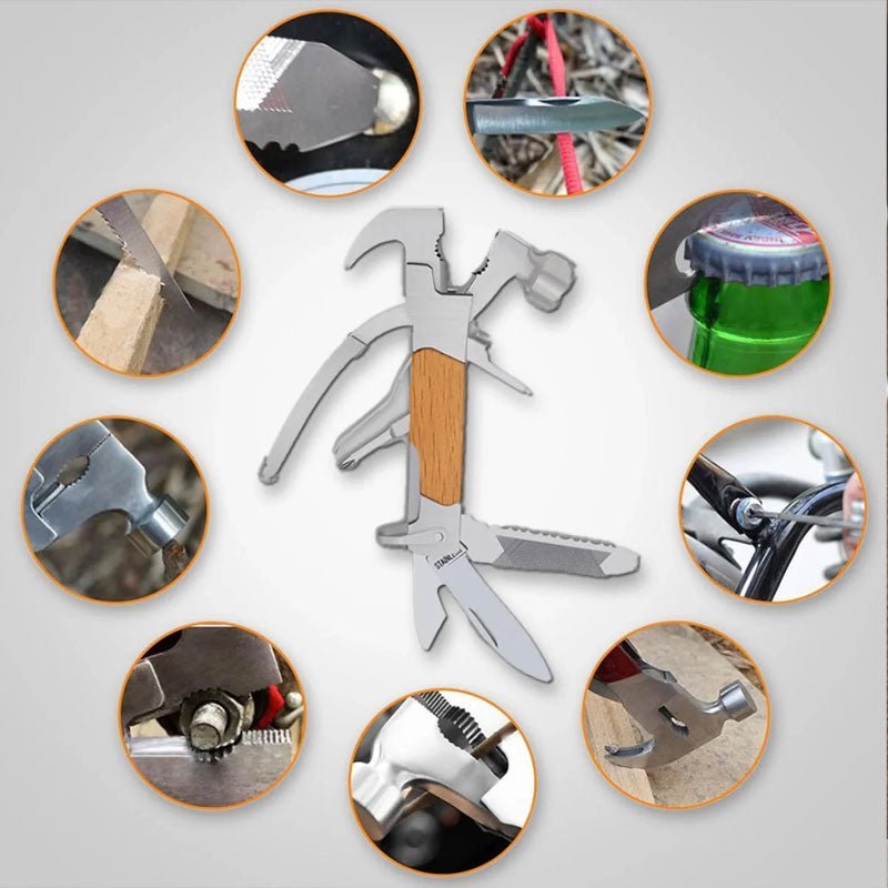 Customized Family Personalized Multi-Function Hammer - Father's Day Gift for Dad and Grandpa - Canvasgiftco