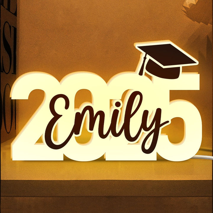 Customized Graduation Personalized Light Box - Canvasgiftco