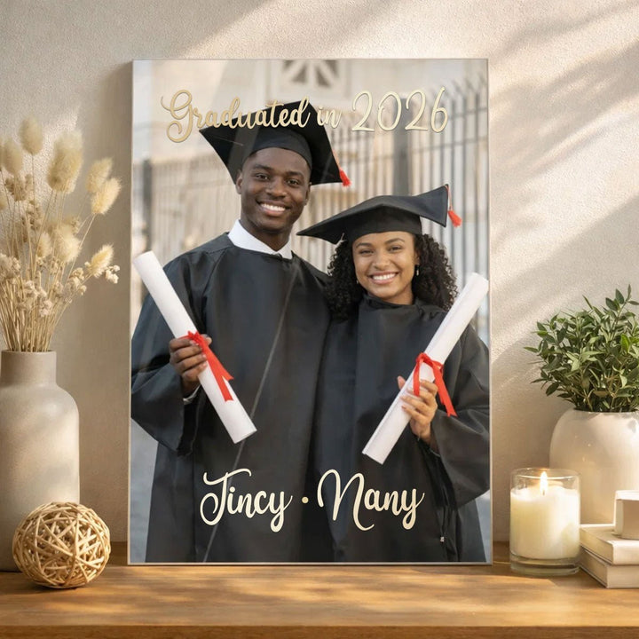Customized Graduation Photo Acrylic Plaque - Canvasgiftco
