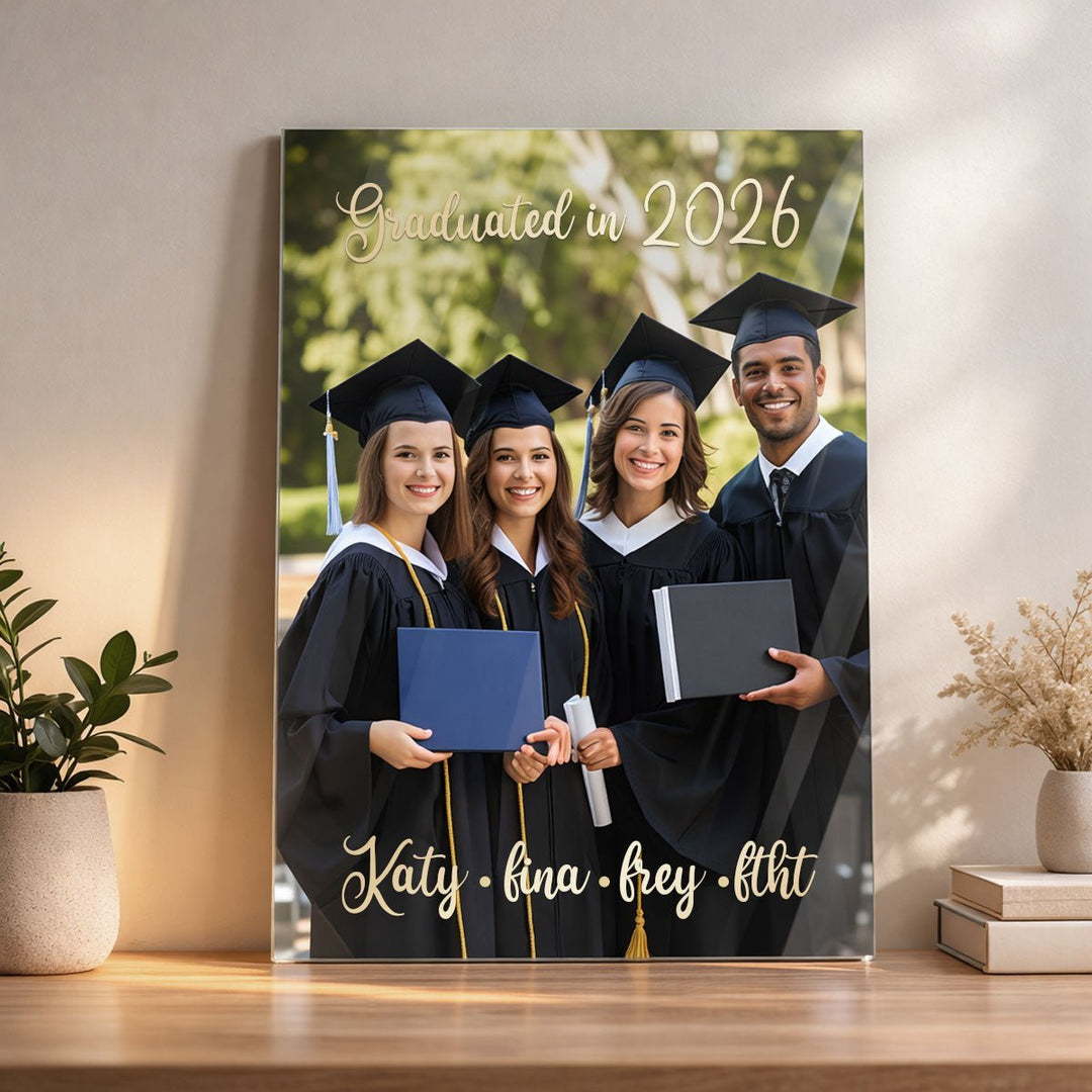 Customized Graduation Photo Acrylic Plaque - Canvasgiftco