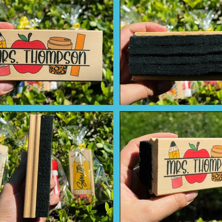 Customized Personalized Teacher Whiteboard Eraser - Canvasgiftco