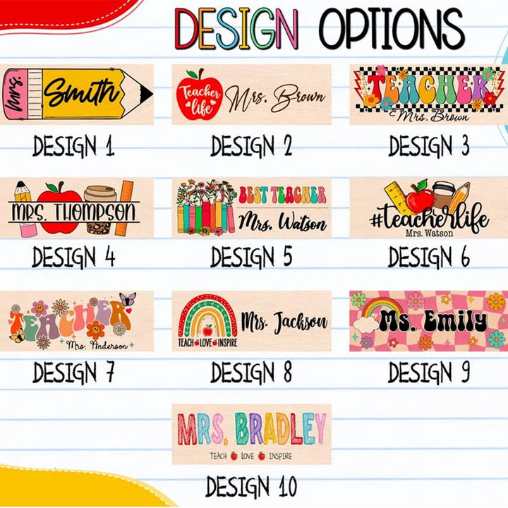 Customized Personalized Teacher Whiteboard Eraser - Canvasgiftco