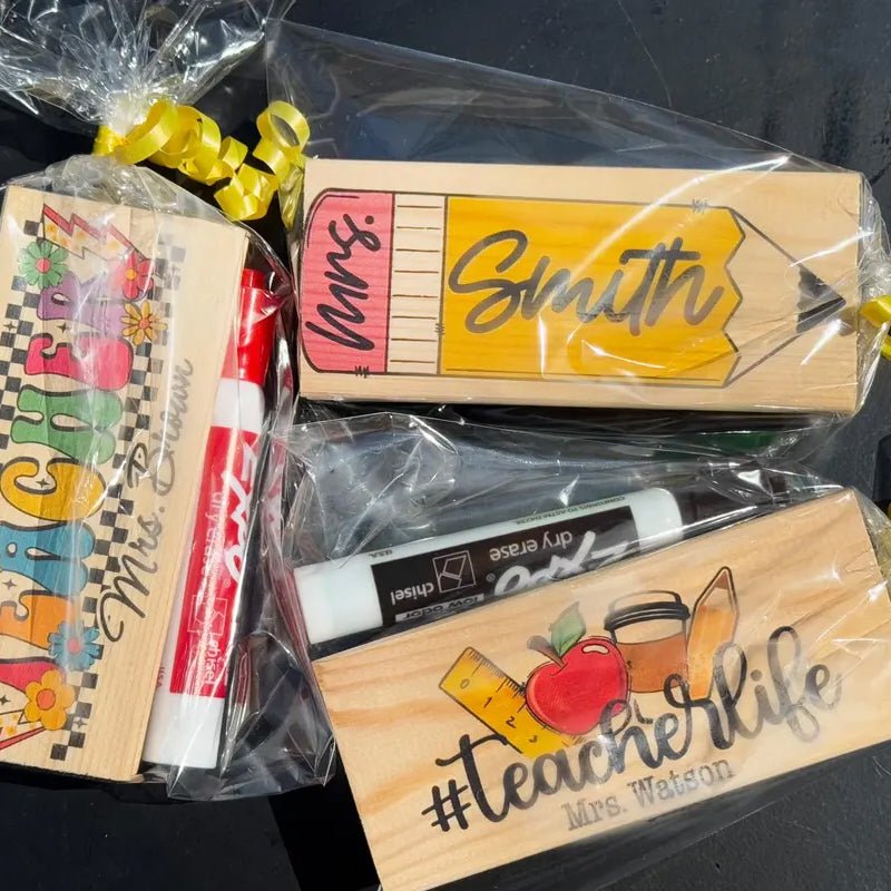 Customized Personalized Teacher Whiteboard Eraser - Canvasgiftco