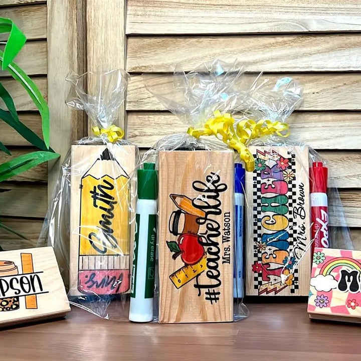 Customized Personalized Teacher Whiteboard Eraser - Canvasgiftco