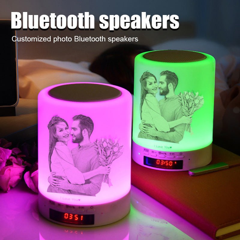 Customized Photo Bluetooth Speaker - Canvasgiftco