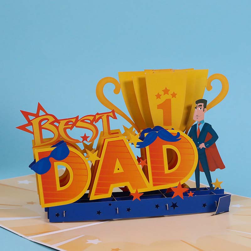 Father's Day Creative Greeting Card Memorial Gift - Canvasgiftco