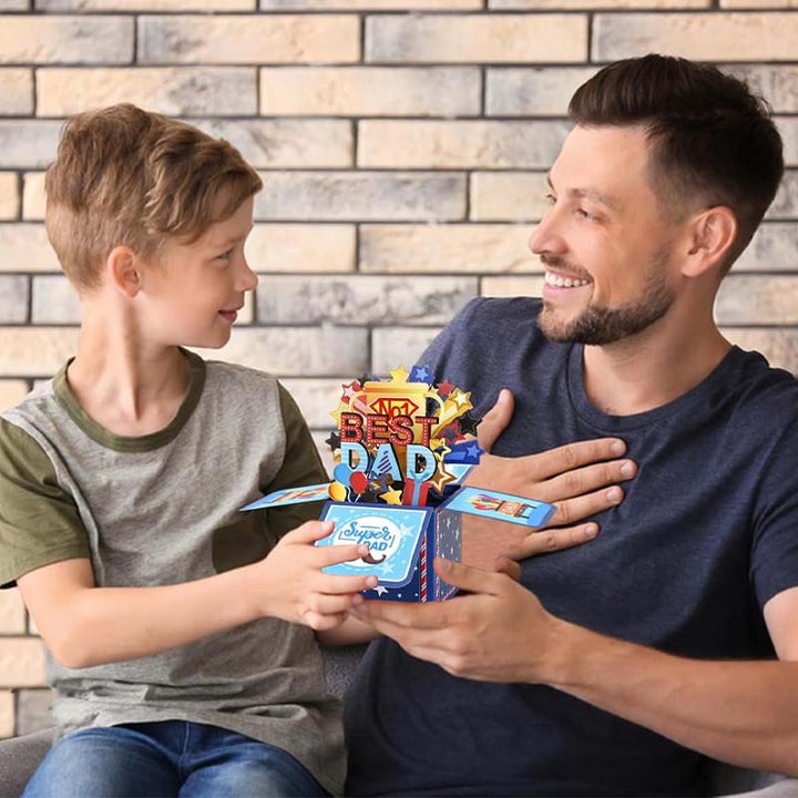 Father's Day Creative Greeting Card Memorial Gift - Canvasgiftco