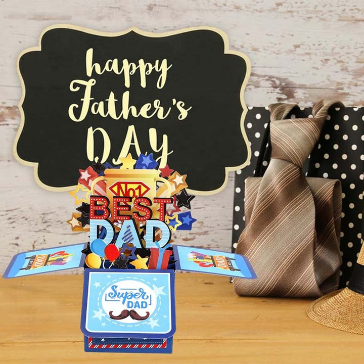 Father's Day Creative Greeting Card Memorial Gift - Canvasgiftco