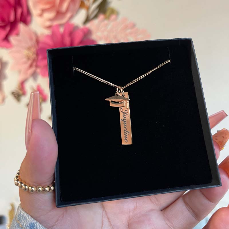 🎓💎 Graduation Ceremony - Future Set Sail - Personalized Custom Graduation Necklace 💎🎓 - Canvasgiftco