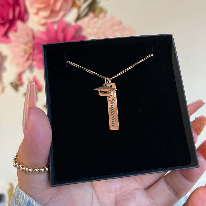 🎓💎 Graduation Ceremony - Future Set Sail - Personalized Custom Graduation Necklace 💎🎓 - Canvasgiftco